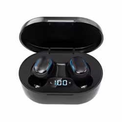 A7S/E7S Bluetooth 5.0 Wireless Sports Earbuds - Black, A7S