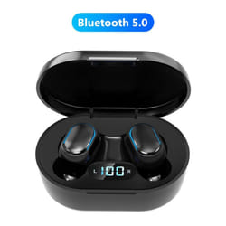 A7S/E7S Bluetooth 5.0 Wireless Sports Earbuds - Black, E7S