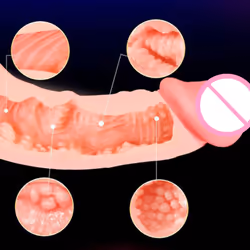 Realistic Penis Cock Women Masturbation Clitoris Massager Sex Toy