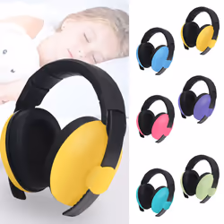 Baby Ears Protection Noise Headphone Kids Earmuff - Green