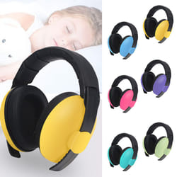 Baby Ears Protection Noise Headphone Kids Earmuff - Green