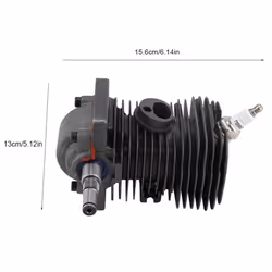 Engine Motor 38MM Cylinder Piston Crankshaft for STIHL MS170 MS180 018 Chainsaw - as the picture