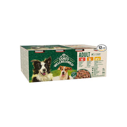 James Wellbeloved Adult Turkey, Lamb and Chicken in Loaf 12 Cans, Hypoallergenic Wet Dog Food, Pack of 1 (12 x 400 g)