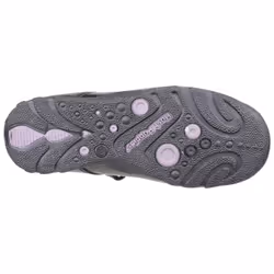 ) Hush Puppies Clare Senior Leather Girls's Black Shoes - Black, 4 (Adults'