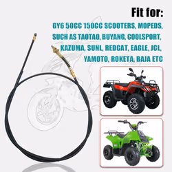 77.5 Rear Brake Cable Gy6 50cc 150cc Scooter Moped Roketa Taotao Sunl