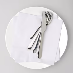 IKEA FANTASTISK - Paper Napkin, White / 100 Pack - 40x40 cm