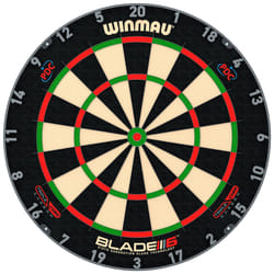 WINMAU Darts Blade 6 Triple Core Carbon Professional PDC Dartboard with Official tournament specifications | Endorsed by the PDC