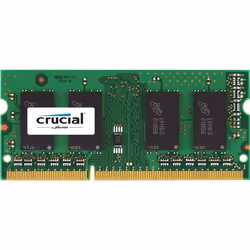 Crucial PC3-12800 4GB, 4 GB, 1 x 4 GB, DDR3L, 1600 MHz, 204-pin SO-DIMM