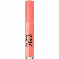 Too Faced Sweet Peach Creamy Peach Oil Lip Gloss 4ml - Peach-sicle
