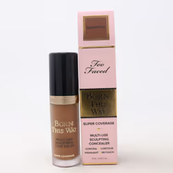 Too Faced Born This Way Super Coverage Concealer  0.5oz/15ml New With Box - Spiced Rum