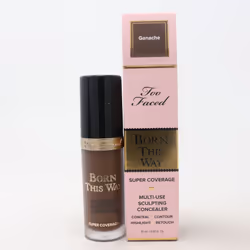 Too Faced Born This Way Super Coverage Concealer  0.5oz/15ml New With Box - Ganache