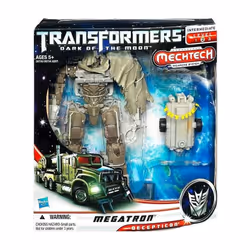 Transformers Dark of the Moon Mechtech Voyager Megatron Voyager Figure