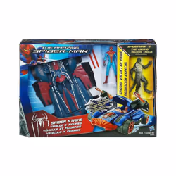 Hasbro The Amazing Spider-Man Spider Strike Vehicle & Action Figures