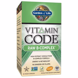 Garden of Life Vitamin Code RAW B-Complex, 60 vcaps