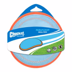 Chuckit PARAFLIGHT Dog Fetch Toy Small Frisbee Great for Land and Water 6.5 Inch