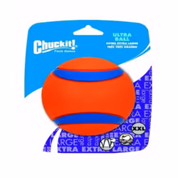 Chuckit! 170501, Dog, Ball, Blue, Orange, Rubber, Fetching, 10.2 cm