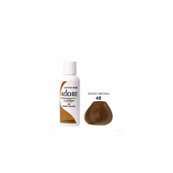 Adore Semi Permanent Hair Color 48 Honey Brown