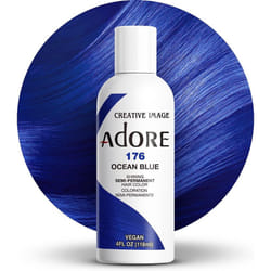 Adore Shining Semi Permanent Hair Color Ocean Blue (176), 118ml