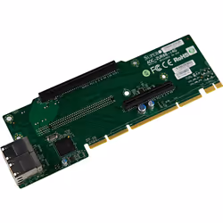 Supermicro AOC-2UR68-I4G, Internal, Wired, PCI Express, Ethernet, 1000 Mbit/s, Green