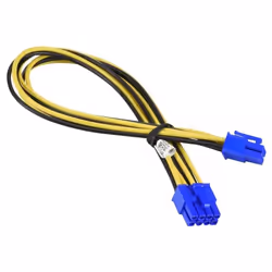 Supermicro CBL-PWEX-1028, 0.3 m, EPS 8-pin, EPS 8-pin, Female, Female, Straight