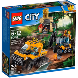 LEGO City Jungle Halftrack Mission 60159