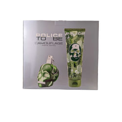 Police To Be Camouflage 40ml EDT Spray + 100ml SG Set Men