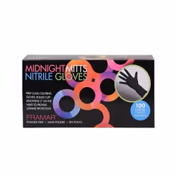Framar Midnight Mits Nitrile Gloves Large (100)