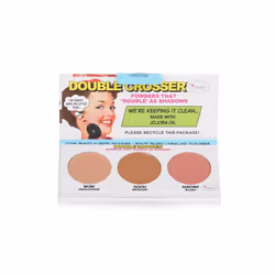 TheBalm Double Crosser (Highlighter, Bronzer & Blush) 8.5g/0.29oz
