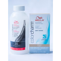 Wella Toner T10,T11,T14,T15,T18,T27,T28,T35,050 Option Of 20 Vol Developer - T27 With 20 Vol Developer