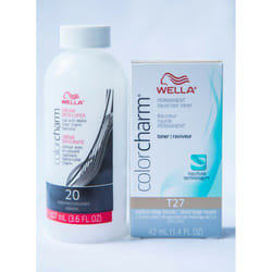 Wella Toner T10,T11,T14,T15,T18,T27,T28,T35,050 Option Of 20 Vol Developer - T27 With 20 Vol Developer