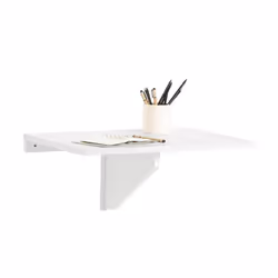 SoBuy FWT03-W Wall-Mounted Drop-Leaf Table - 60x40cm