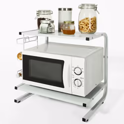 SoBuy® FRG092-W, Microwave Shelf, Kitchen Appliances Storage Shelf Rack