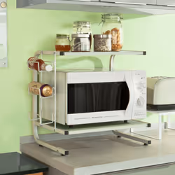 SoBuyÂ® FRG092-W, Microwave Shelf, Kitchen Appliances Storage Shelf Rack