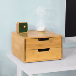 SoBuy FRG82-N, Coffee Pod Capsule Tea Storage Box Organizer 2 Drawers