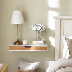 SoBuy FRG93-WN, Wall Drawer Floating Wall Shelf Storage Display Shelf