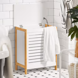 SoBuy FSS66-WN bathroom storage cabinet