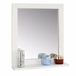 SoBuy® FRG129-W, Wall Mounted Bathroom Mirror with Shelf