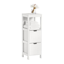 SoBuyÂ® FRG127-W, Floor Standing Bathroom Storage Cabinet Unit, H89cm