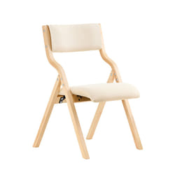 SoBuyÂ® FST40-W, Wooden Padded Folding Chair Dining Chair Office Chair