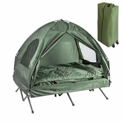SoBuy® OGS32-L-GR, 2 Person Foldable Camping Tent, Outdoor Camping Bed