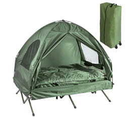 SoBuyÂ® OGS32-L-GR, 2 Person Foldable Camping Tent, Outdoor Camping Bed