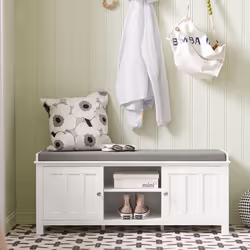 SoBuyÂ® FSR35-W, Storage Bench Shoe Cabinet Shoe bench Shoe Rack