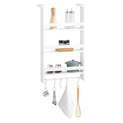 SoBuy FRG150-W, Hanging Shelf for Refrigerator, 3 Tiers Kitchen Shelf