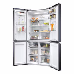 Haier Cube 90 Serie 5 HCR5919EHMB side-by-side refrigerator Freestanding 528 L E Black - Additional view 8