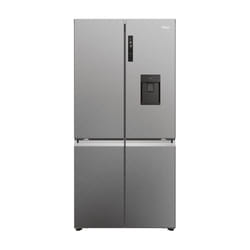 Haier Cube 90 Serie 5 HCR5919EHMP side-by-side refrigerator Freestanding 528 L E Platinum, Stainless steel