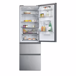 Haier 3D 60 Serie 5 HTW5618EWMG(UK) Freestanding 357 L E Silver - Additional view 2
