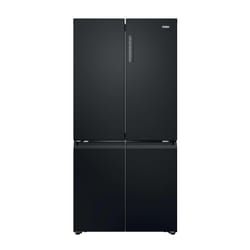 Haier Cube 90 Serie 3 HCR39F19ENPT(UK) side-by-side refrigerator Freestanding 651 L E Black