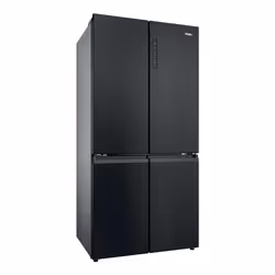 Haier Cube 90 Serie 3 HCR39F19ENPT(UK) side-by-side refrigerator Freestanding 651 L E Black