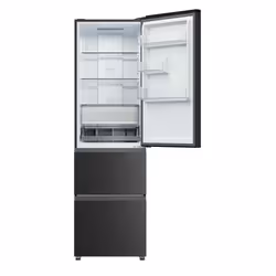 Haier 34006064 combi-fridge 303 L Black - Additional view 3