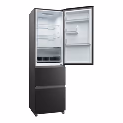 Haier 34006064 combi-fridge 303 L Black - Additional view 6